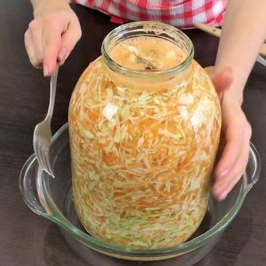 Рецепт квашеная капуста с медом
