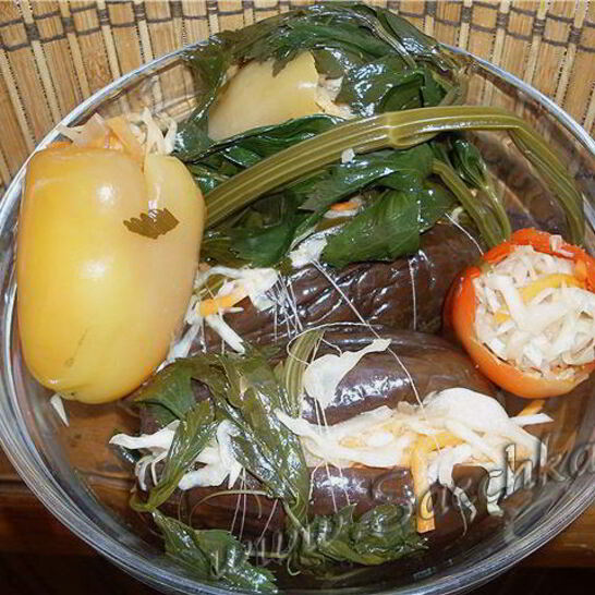 Рецепт квашеные баклажаны