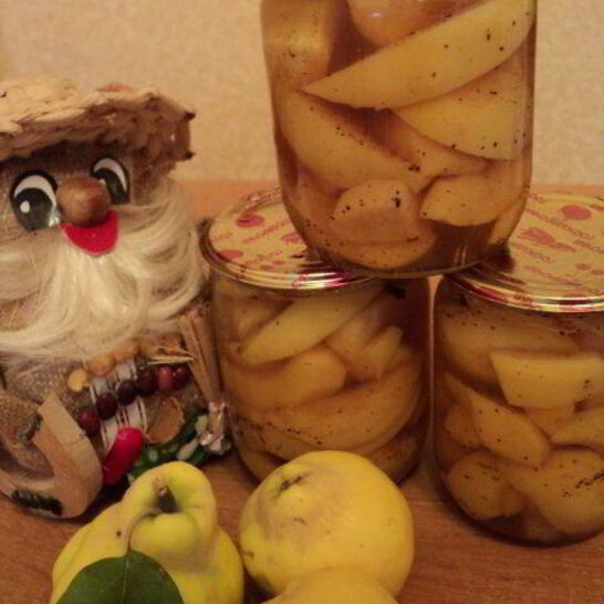 Рецепт айва маринованная