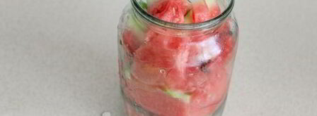 арбузы маринованные на зиму в банках. Шаг 4