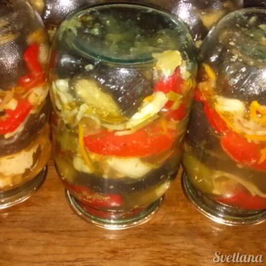 Рецепт баклажаны маринованные с цветной капустой и гогошарами