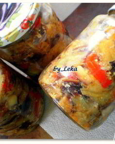 Баклажаны острые, маринованные