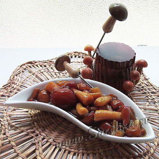 Рецепт быстрые маринованные опята