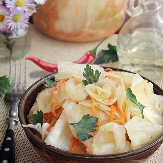 Рецепт капуста провансаль кусочками