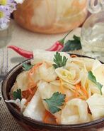 Капуста провансаль кусочками