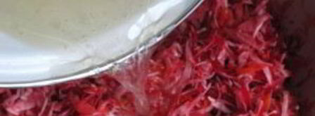 маринованная капуста с болгарским перцем на зиму. Шаг 4