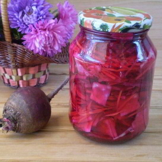 Рецепт маринованная капуста со свеклой и морковью