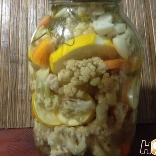 Рецепт маринованное ассорти