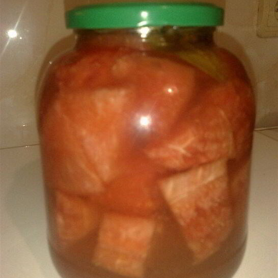 Рецепт маринованный арбуз с гвоздикой