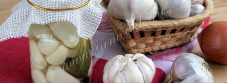 маринованный чеснок зубчиками. Шаг 11