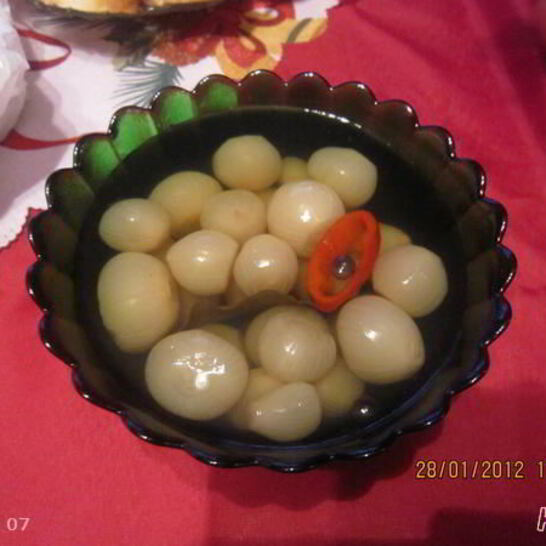 Рецепт маринованный лук