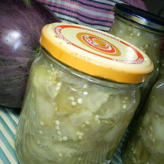 Рецепт маринованные баклажаны под грибы
