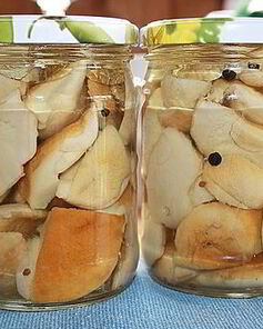 Маринованные белые грибы без уксуса