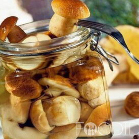 Рецепт маринованные белые грибы с уксусом