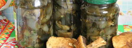 маринованные моховики на зиму. Шаг 6