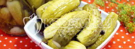 маринованные огурцы с горчицей пальчики оближешь. Шаг 9