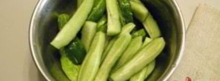 маринованные огурцы в собственном соку. Шаг 2