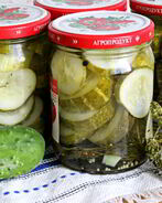 Маринованные резанные огурцы на зиму