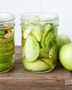 Маринованные зеленые помидоры