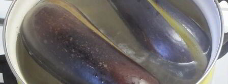 маринованые баклажаны с орехами и сельдереем. Шаг 2