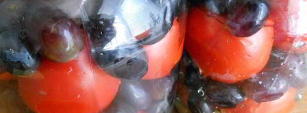 помидоры маринованные с виноградом. Шаг 4