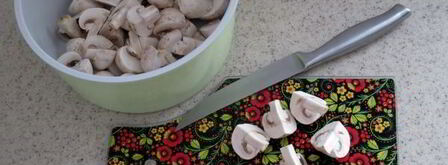 шампиньоны, маринованные в лимонном соке и коньяке. Шаг 4