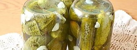 огурцы на зиму в литровых банках. Шаг 9