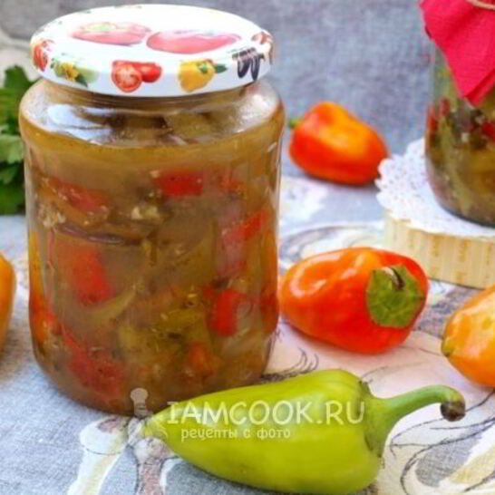 Рецепт перец по-грузински на зиму
