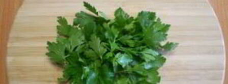 петрушка на зиму. Шаг 2