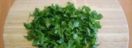 петрушка на зиму. Шаг 3