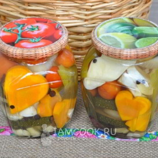 Рецепт подарочное ассорти на зиму