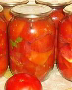 Помидоры дольками на зиму