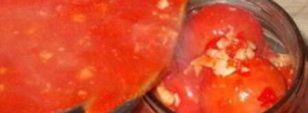 помидоры в собственном соку на зиму. Шаг 9