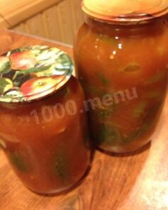 Помидоры в томатном соке консервированные на зиму