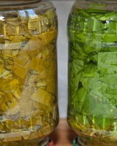 Щавель на зиму в банках