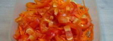 синенькие с морковкой квашеные. Шаг 3