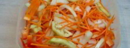 синенькие с морковкой квашеные. Шаг 5