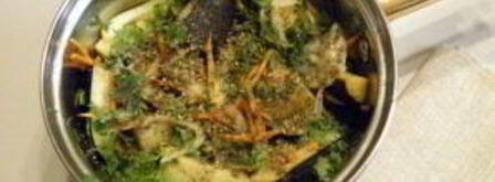 синенькие с морковкой по-корейски на зиму. Шаг 4