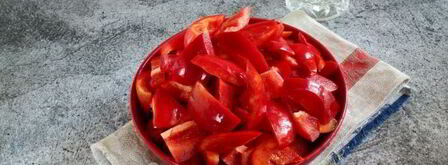 сладкий перец в помидорах без масла на зиму. Шаг 7