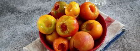 сладкий перец в помидорах без масла на зиму. Шаг 9