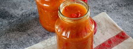 сладкий перец в помидорах без масла на зиму. Шаг 13