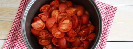 сок томатный в мультиварке на зиму. Шаг 4