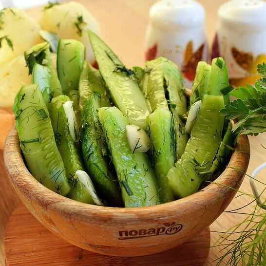 Рецепт быстрые огурцы малосольные в пакете