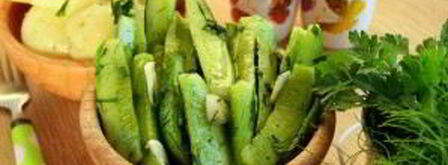 быстрые огурцы малосольные в пакете. Шаг 4