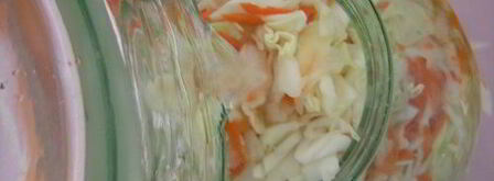 малосольная капуста с морковью. Шаг 4