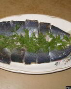 Малосольная селедка