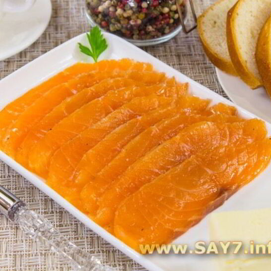 Рецепт малосольная семга