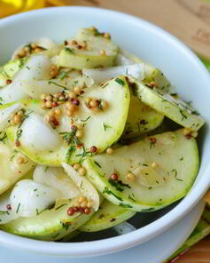 Малосольные кабачки Хрустящие