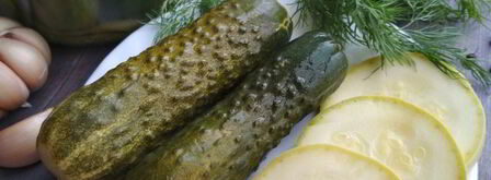 малосольные огурчики и кабачки. Шаг 8