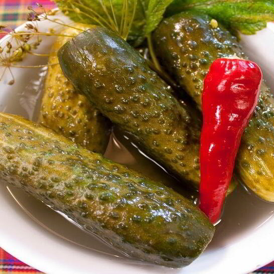 Рецепт малосольные огурцы по-абхазски